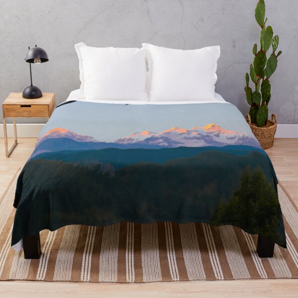 Item preview, Glacier blue mountain view designed and sold by Mariolangstieh.
