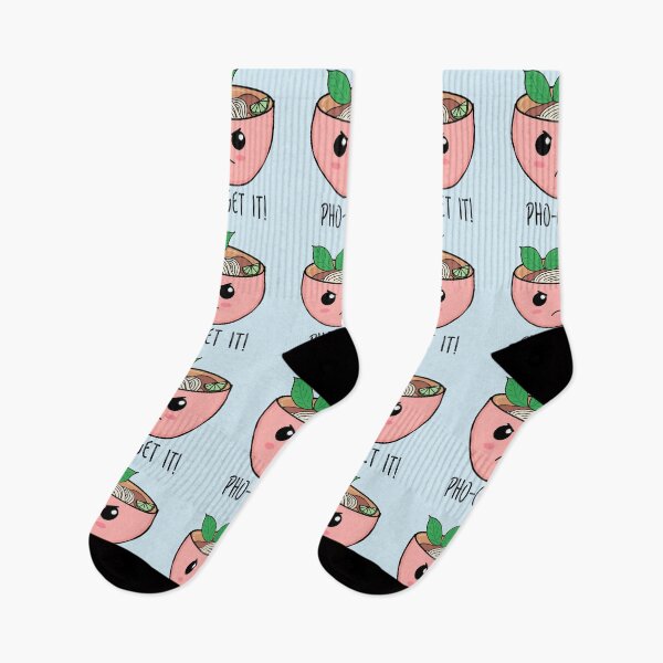 Item preview, Pho-get it! Cute angry pho Vietnamese noodle soup pun designed and sold by Artbyacat.