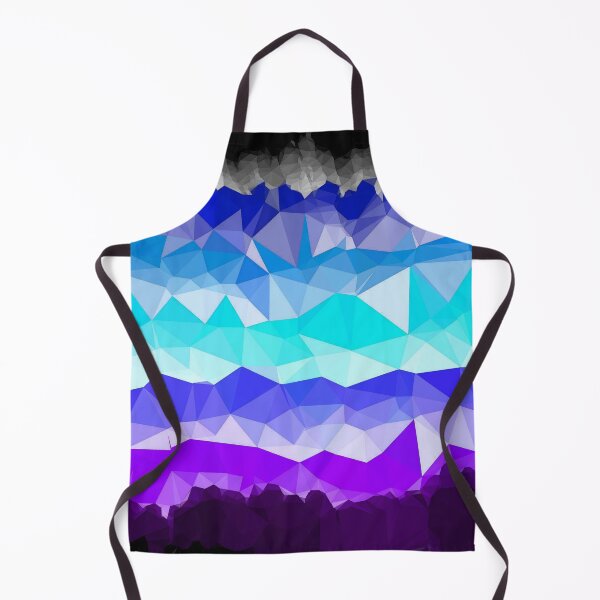 Item preview, abstract painted winter mountains designed and sold by north10creation.