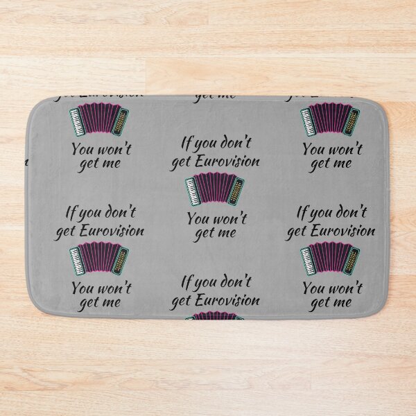 Item preview, If You Don't get Eurovision - You Won't get Me - Black - Original by Boo-da-c designed and sold by Boo-da-chay.