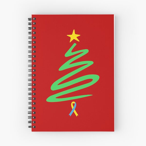 Item preview, Down Syndrome Awareness Ribbon Christmas Tree designed and sold by KeenlyAware.