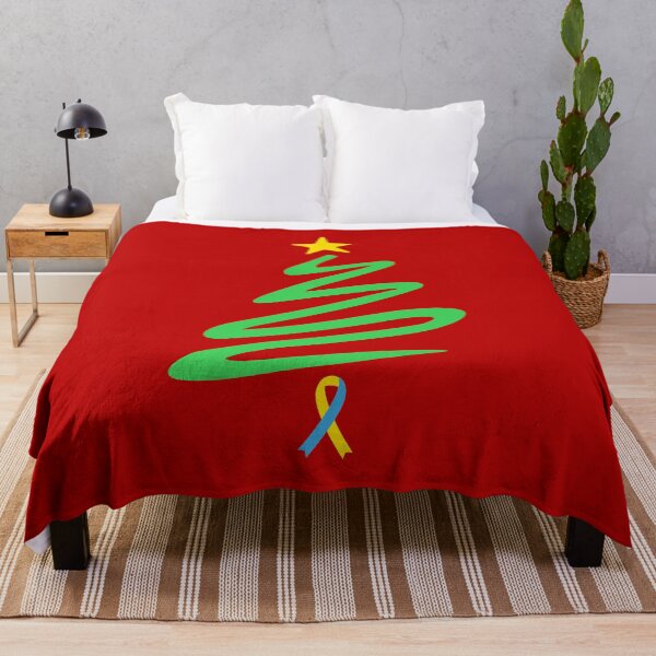 Item preview, Down Syndrome Awareness Ribbon Christmas Tree designed and sold by KeenlyAware.