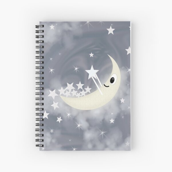 Catch a star and make a wish Spiral Notebook