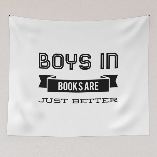 Item preview, Boys In Books Are Better designed and sold by Artistive.