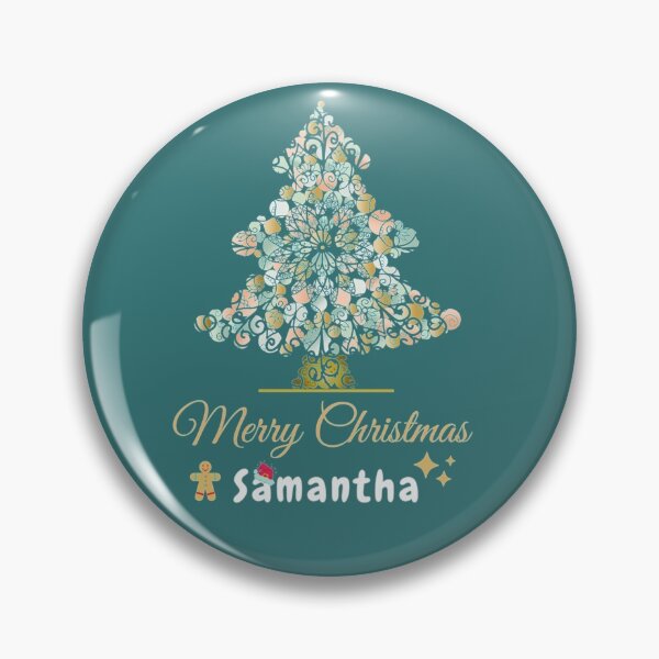 Item preview, Merry Christmas Samantha designed and sold by love4design.
