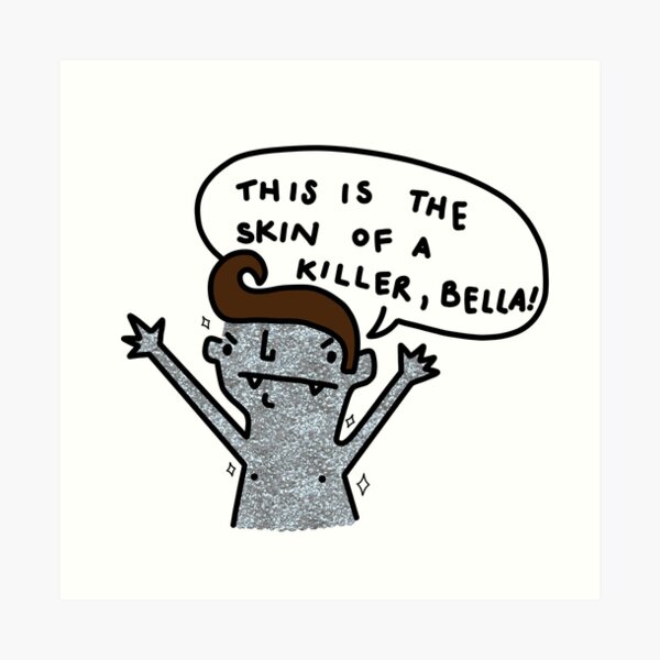Skin Of A Killer Art Print