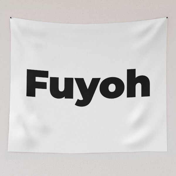 Item preview, Fuyoh (Black) Funny designed and sold by BunnyPrinceDegn.