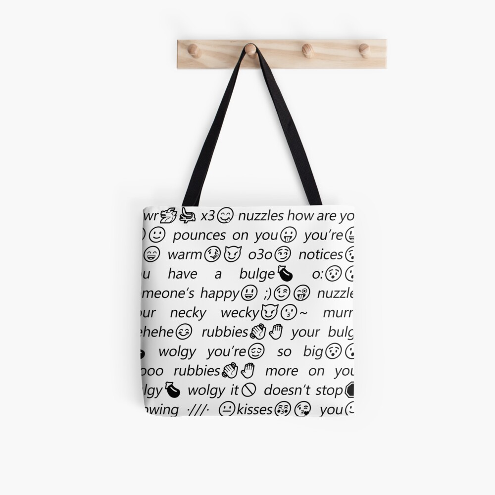 uWu Whats This FULL PRINT COPYPASTA | Tote Bag