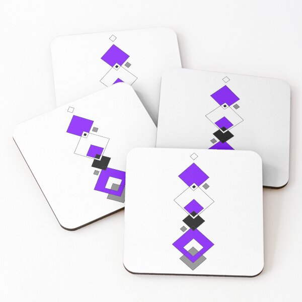 Item preview, Black, Grey, White, and Purple Diamonds designed and sold by whitestarlight.