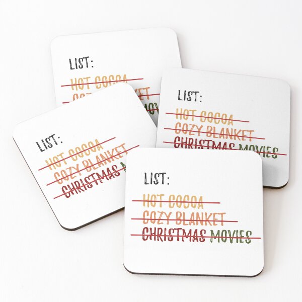 Item preview, Hot cocoa cozy christmas movies designed and sold by CricketDoodles.