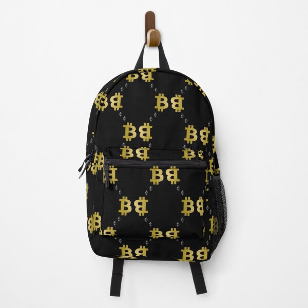 Item preview, Bitcoin Ethereum Monogram Pattern - Black designed and sold by johnta17.
