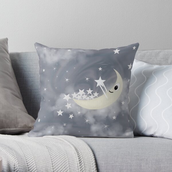 Catch a star and make a wish Throw Pillow