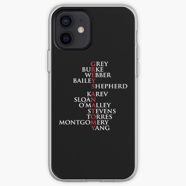 grey anatomy quote v2 iPhone Soft Case