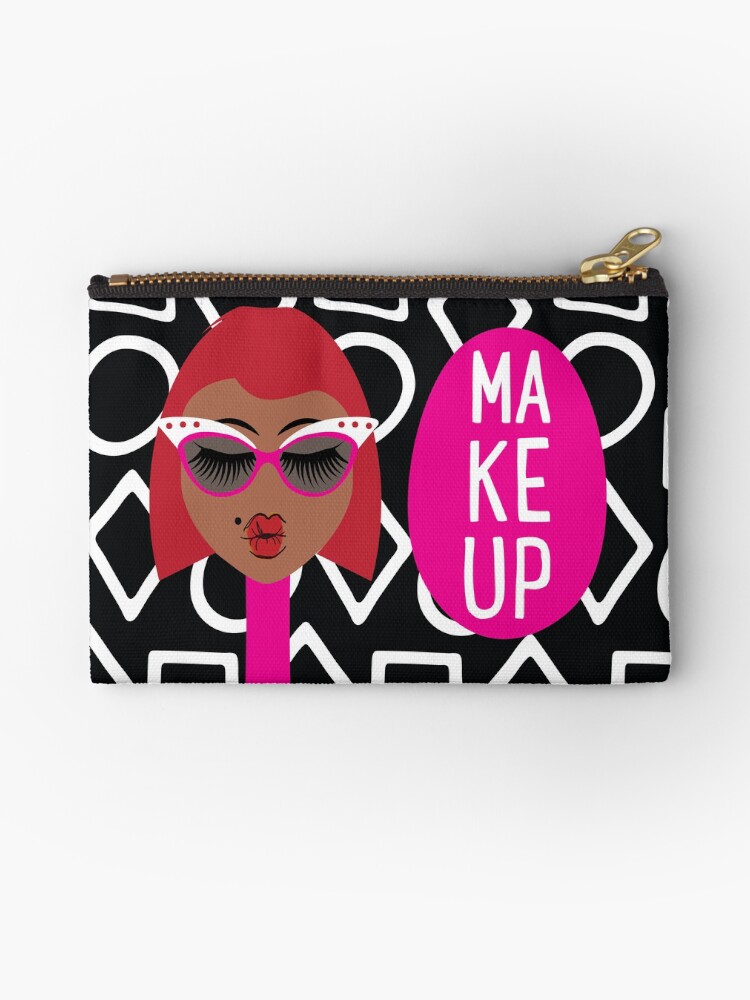 Thumbnail 1 of 4, Zipper Pouch, Makeup designed and sold by 6256design.