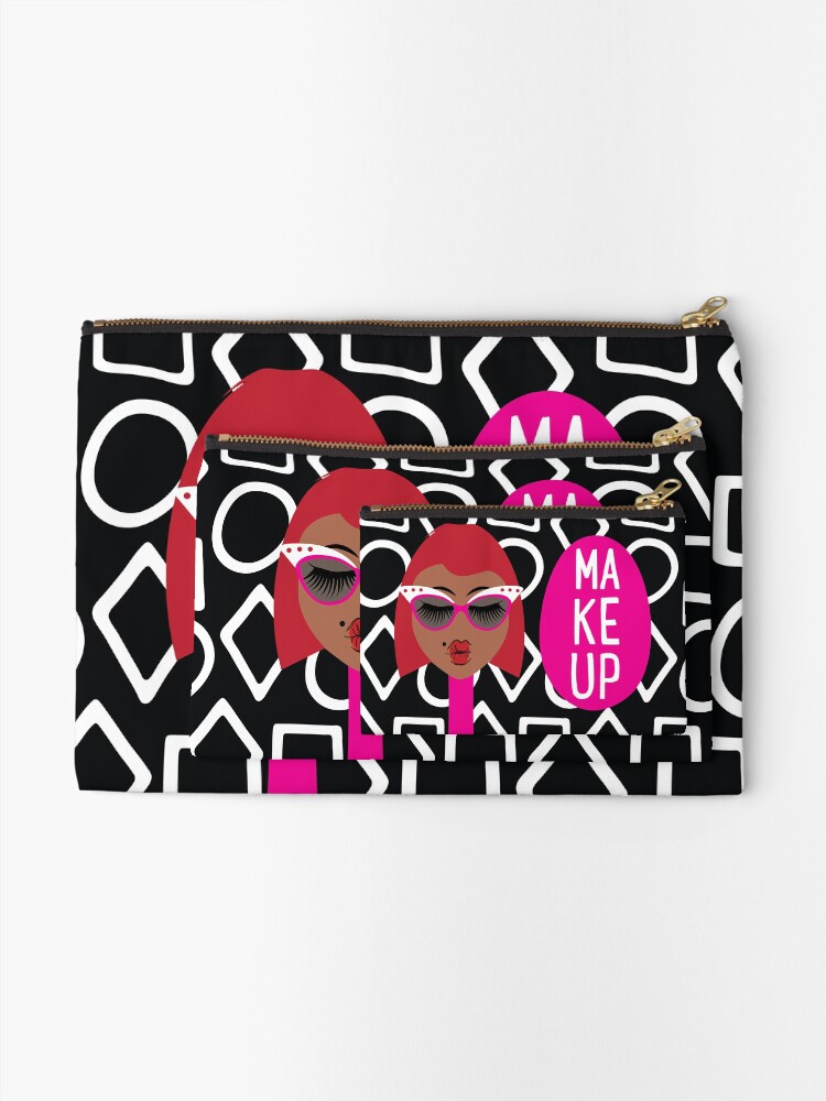 Thumbnail 2 of 4, Zipper Pouch, Makeup designed and sold by 6256design.