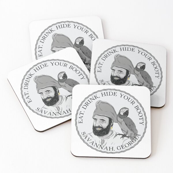 Item preview, Pirate and Parrot - Eat, Drink, Hide Your Booty designed and sold by RonTo.