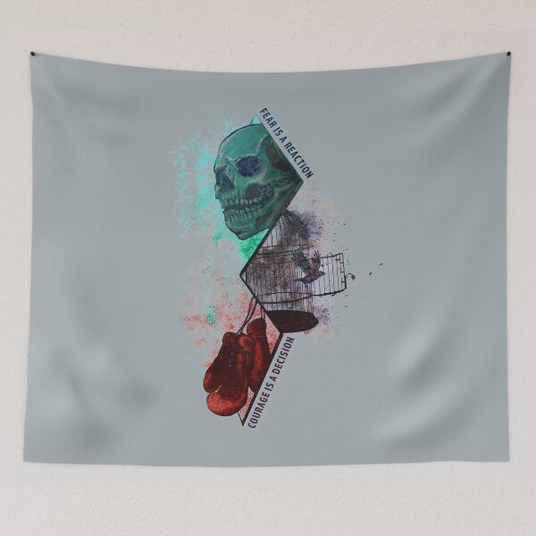Item preview, Fear vs Courage designed and sold by Jarrod Vandenberg.