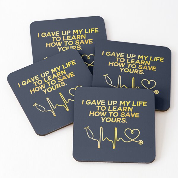 Item preview, IGave up my life to learn how to save yours med quote designed and sold by crizzycreates.
