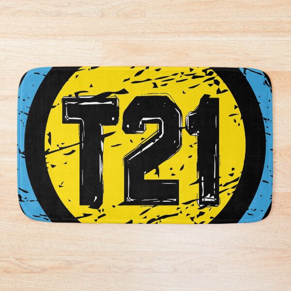Item preview, T21 Down Syndrome Awareness Superhero Emblem designed and sold by KeenlyAware.
