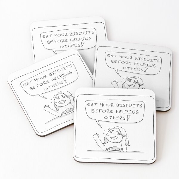 Item preview, Eat Your Biscuits Before Helping Others! designed and sold by glutinx.