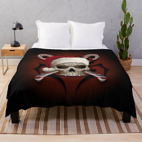 Item preview, Christmas Skull designed and sold by Mystik-Media.