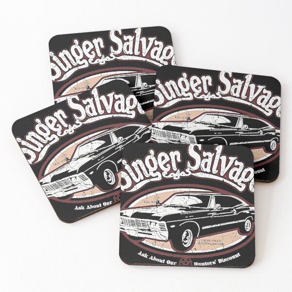 Item preview, Supernatural Impala Singer Salvage SPN T-Shirt designed and sold by moime257.
