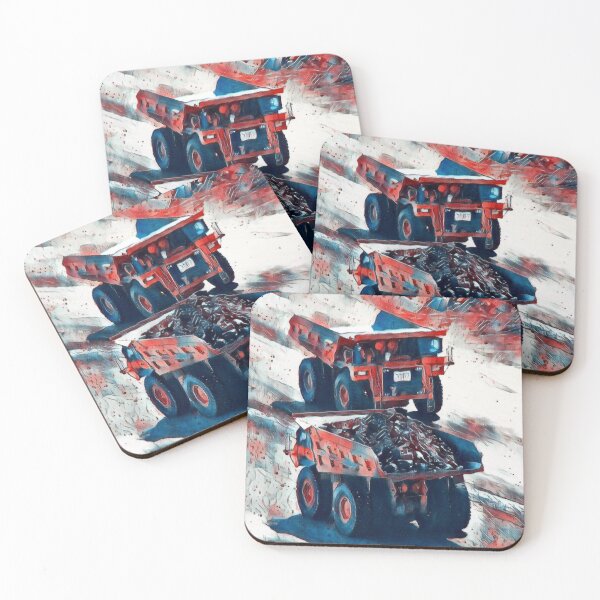 Item preview, Coal trucks in a Coal mine designed and sold by bradm50.