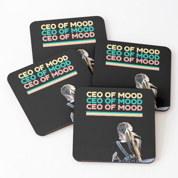 Item preview, CEO of Mood with backpack girl illustration  designed and sold by SocialStreet.