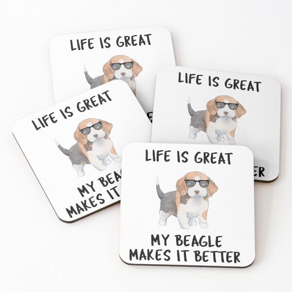 Item preview, Life Is Great My Beagle Makes It Better designed and sold by YourEssentials.