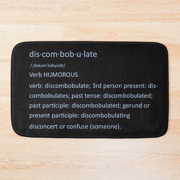 Item preview, Discombobulate Definition Light Blue Letters designed and sold by AliCatOriginals.