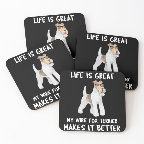 Item preview, Life Is Great My Wire Fox Terrier Makes It Better designed and sold by YourEssentials.
