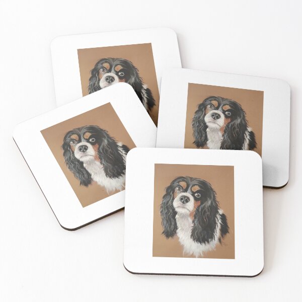 Item preview, Tri Coloured Cavalier  designed and sold by Jacky Darcy Art.