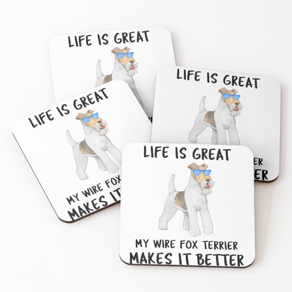 Item preview, Life Is Great My Wire Fox Terrier Makes It Better designed and sold by YourEssentials.