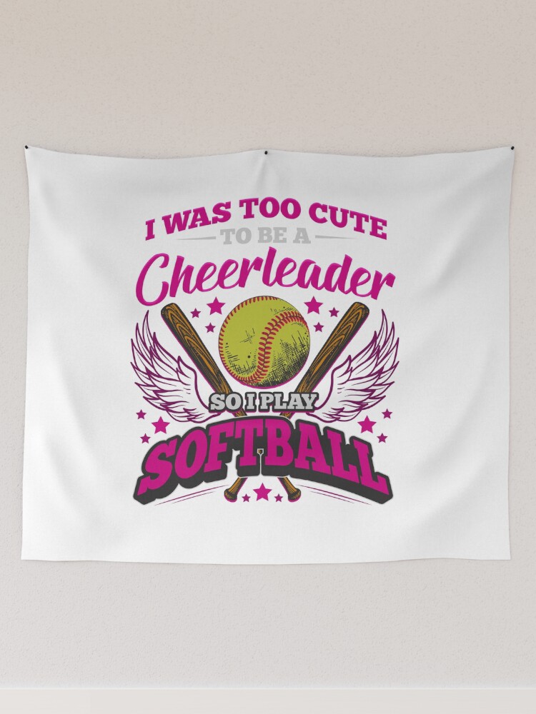 Softball tapestry best sale