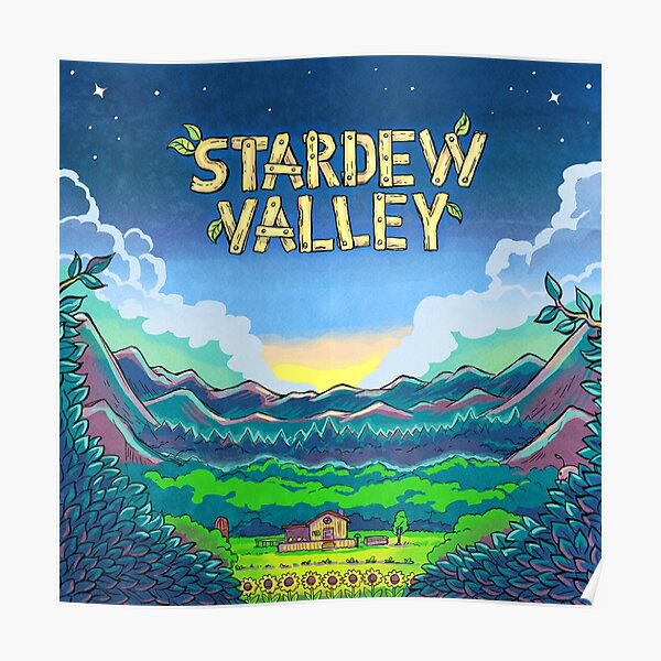 Stardew Valley - Indie Game Poster