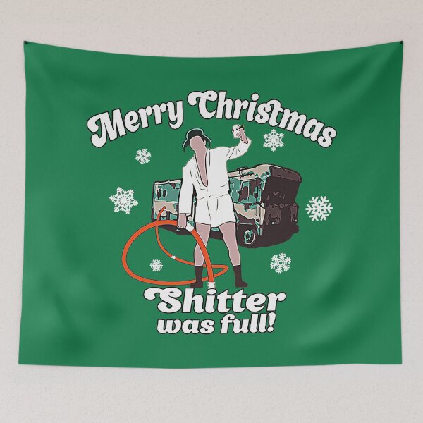 Item preview, Merry Christmas Shitter Was Full T-Shirt designed and sold by moime257.