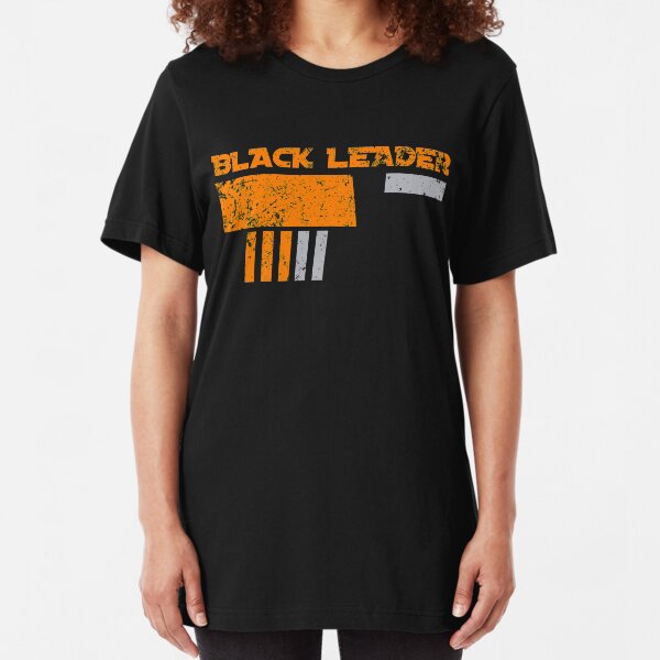 Black Leader Slim Fit T-Shirt
