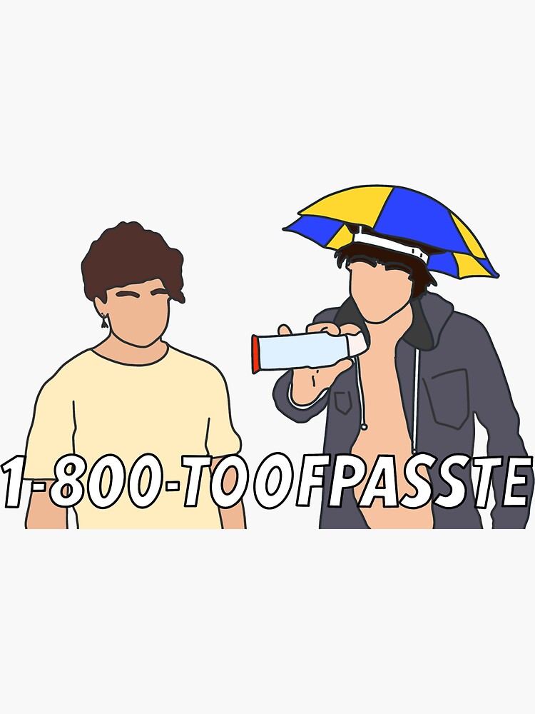 "Kian and jc inspired drawing " Sticker for Sale by Caitlynhill1