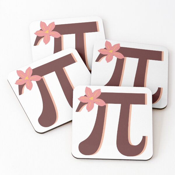 Item preview, Girl Woman Power Math Pi STEM with Pretty Flower designed and sold by AloraDesigns.