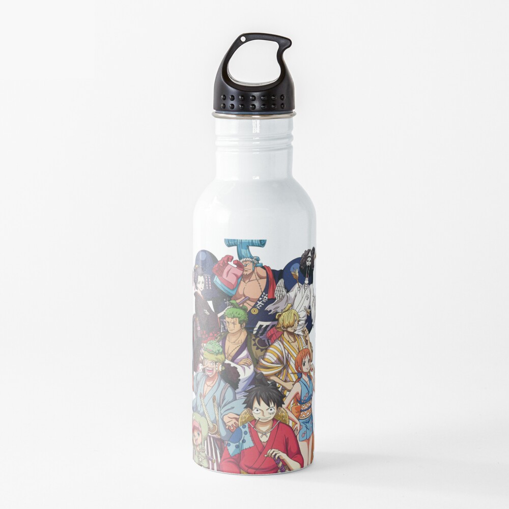 Straw hat crew. Land of Wano gear Water Bottle