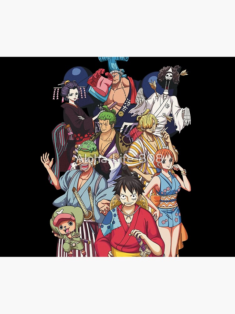 "Straw hat crew. Land of Wano gear" Tapestry for Sale by AlohaLife808