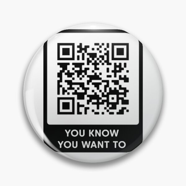 Item preview, Rick Rolled - Scan Me Now designed and sold by memeshirtees.