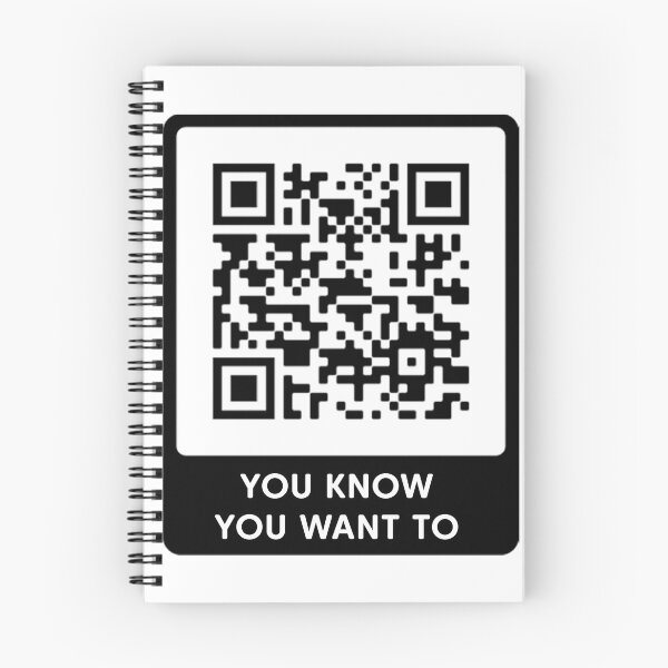 Item preview, Rick Rolled - Scan Me Now designed and sold by memeshirtees.