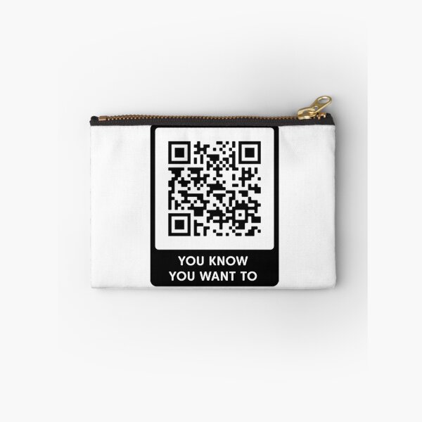 Item preview, Rick Rolled - Scan Me Now designed and sold by memeshirtees.