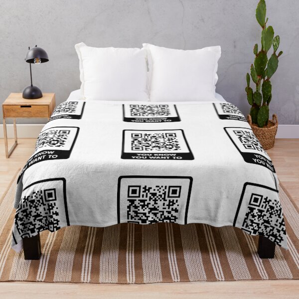Item preview, Rick Rolled - Scan Me Now designed and sold by memeshirtees.