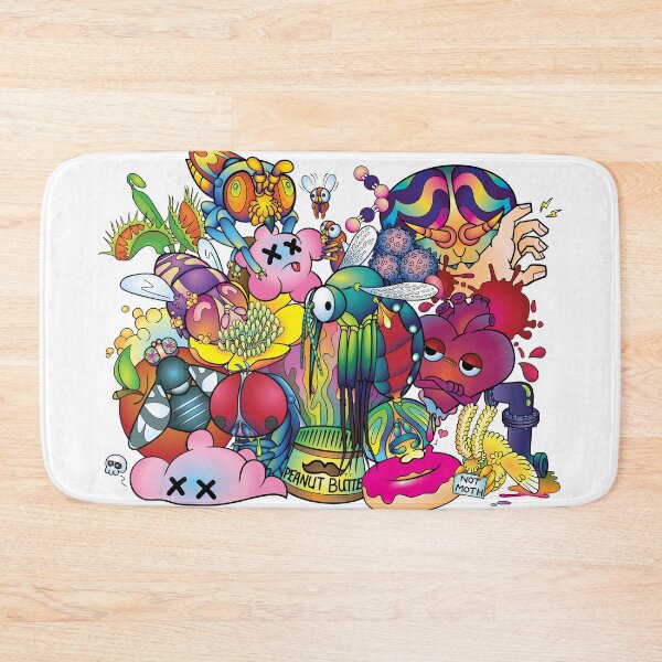 Item preview, Cute fly (Diptera) doodle full color no border designed and sold by TiffanyYau.