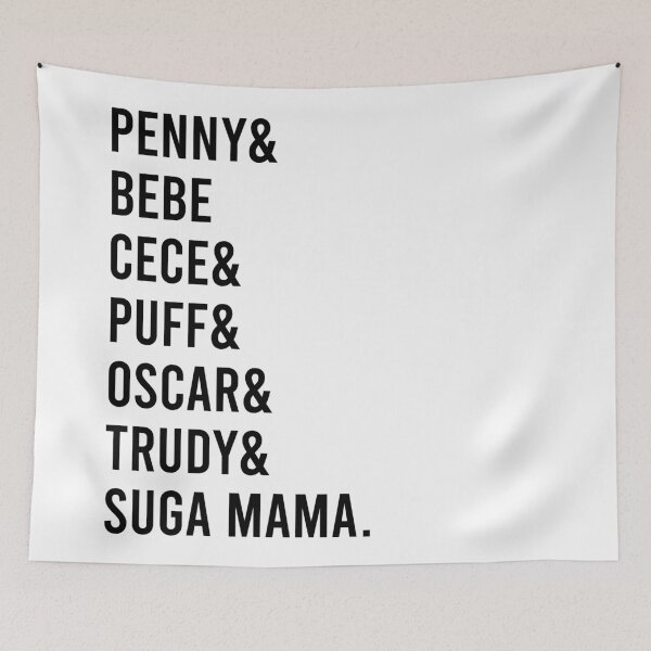 Item preview, The Proud Family Character Names designed and sold by leenbernardo.