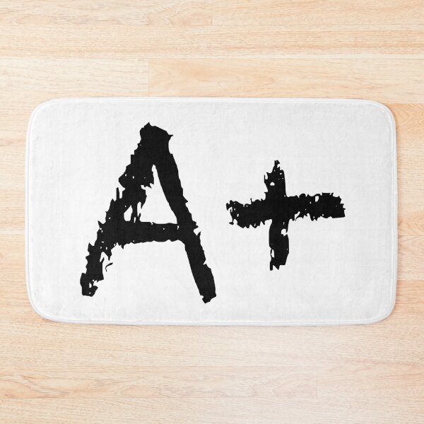Item preview, A+ Chalk (Black) designed and sold by shahramroj.
