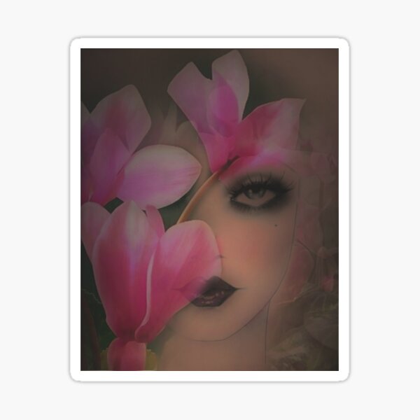 Cyclamen Sticker
