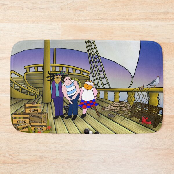Item preview, Pirates Playing Bowls designed and sold by Scat the cat.